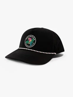 The Black Patch Nylon Rope Hat