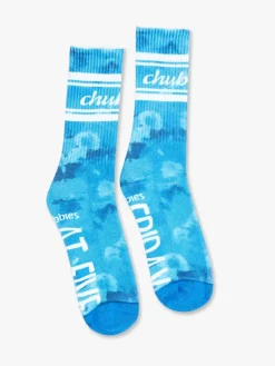 The Blue Sky Tie Dye Socks
