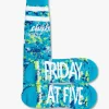The Teal Splatter Socks