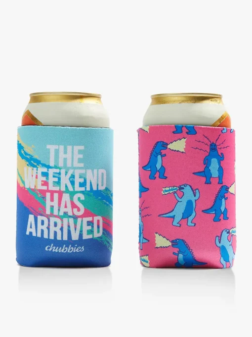 The Weekender Palms Reversible Can Jacket 2 Pack